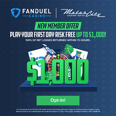 FanDuel Online Casino Risk Free $1000