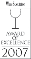 Wine Spectator Award of Excellence