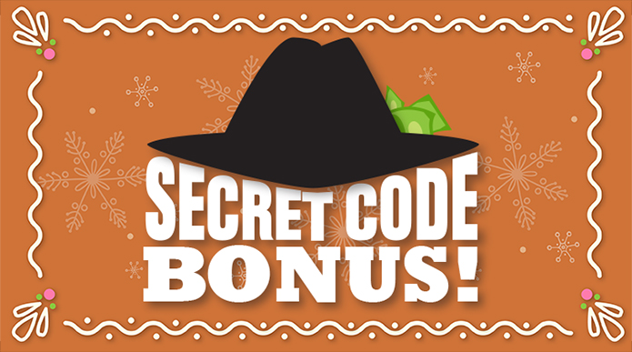 Secret Code Bonus