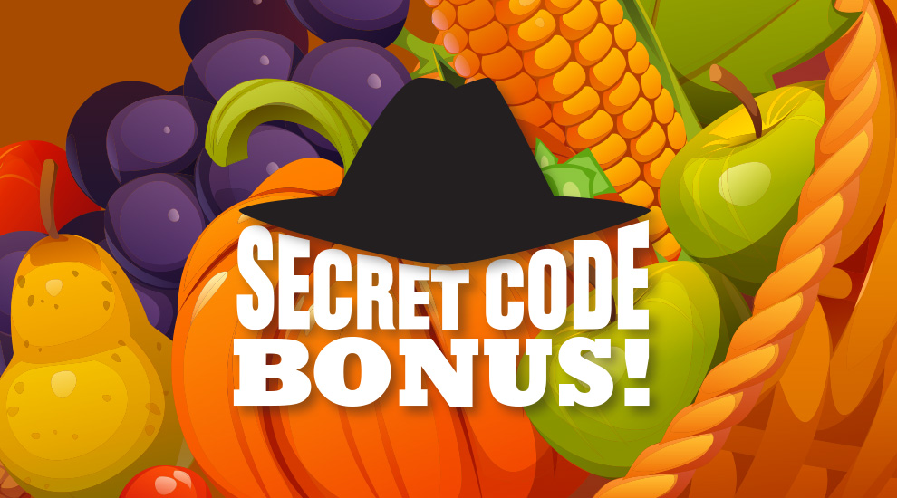 Secret Code Bonus