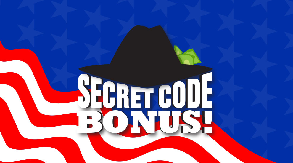 Secret Code Bonus