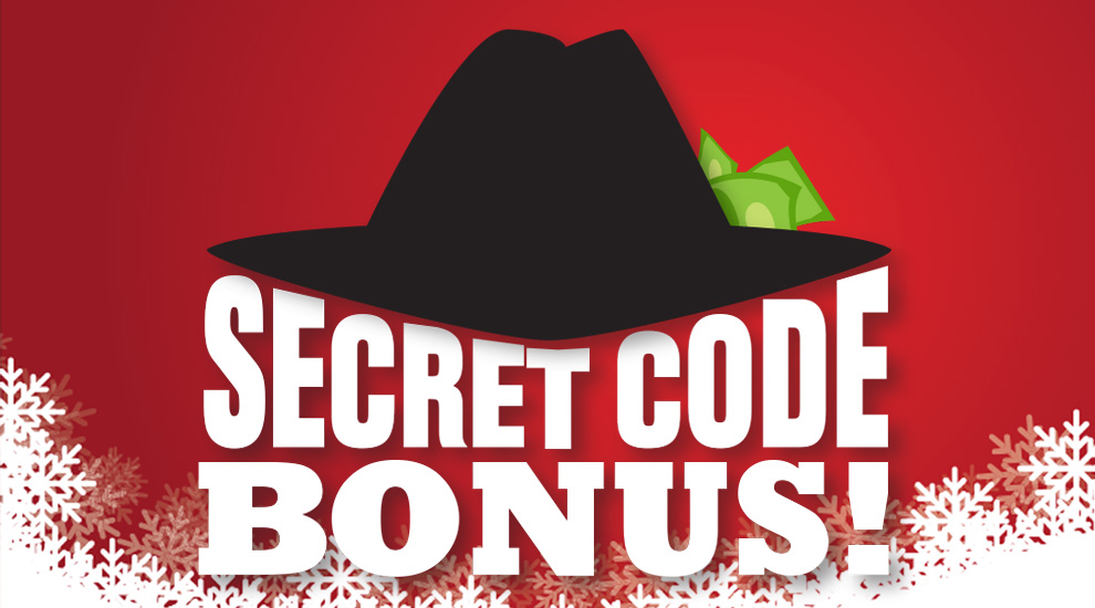 Secret Code Bonus