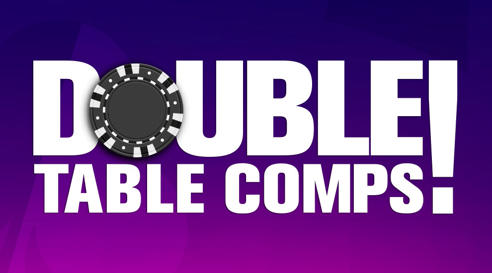Double Table Comps: June 1-13