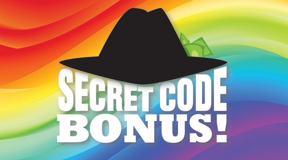 Secret Code Bonus