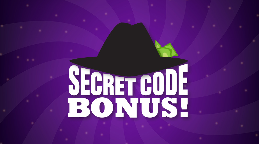 Secret Code Bonus