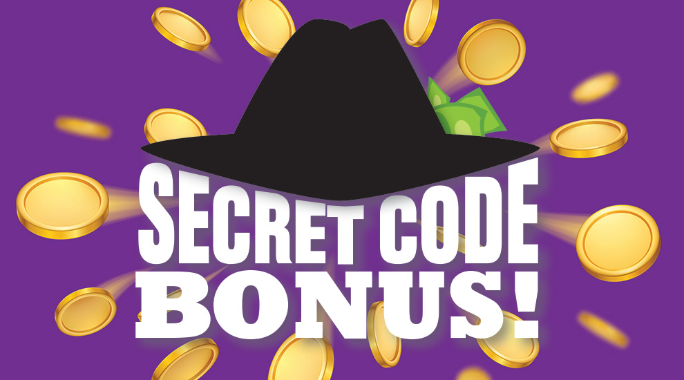 Secret Code Bonus